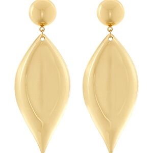 Geometrical Oval Earrings